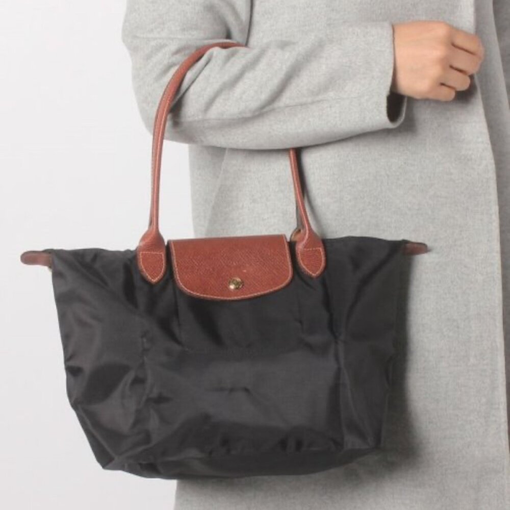 Longchamp Le Pliage Small Nylon Tote, Black